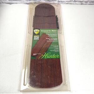 Hunter 26512 Reversible Brown Universal Ceiling Fan Blades 42"- 52" New